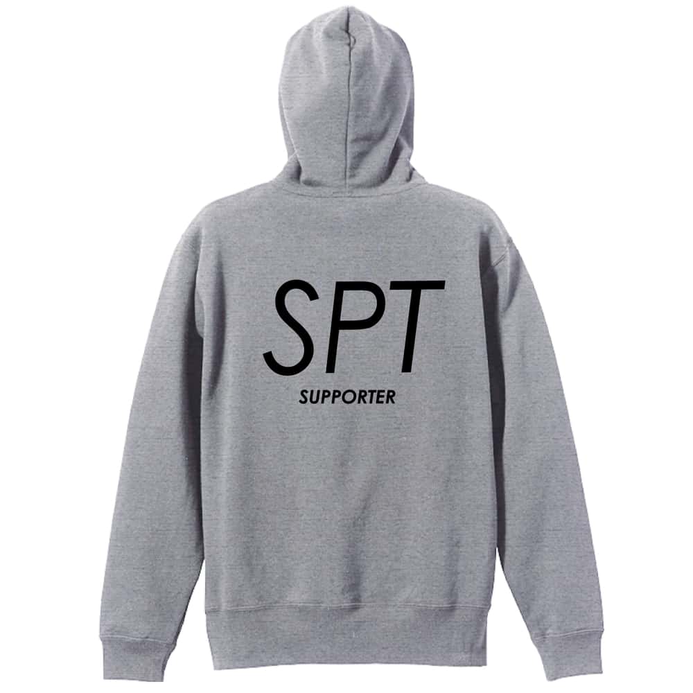 ハンドボール SPT SUPPORTER ポジションデザイン 裏パイルジップパーカー