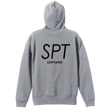 ハンドボール SPT SUPPORTER ポジションデザイン 裏パイルジップパーカー