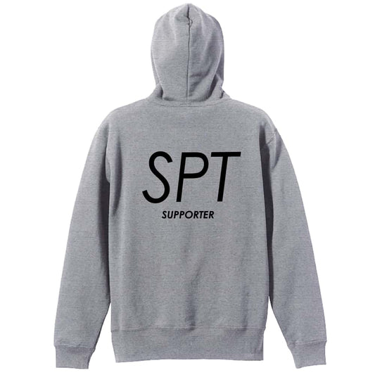 ハンドボール SPT SUPPORTER ポジションデザイン 裏パイルジップパーカー