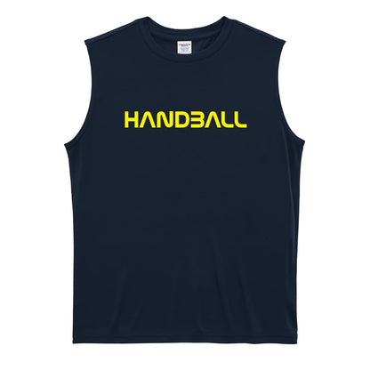 ハンドボール 宇宙テイストの HANDBALL リサイクルポリエステル ノースリーブシャツ