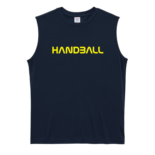 ハンドボール 宇宙テイストの HANDBALL リサイクルポリエステル ノースリーブシャツ