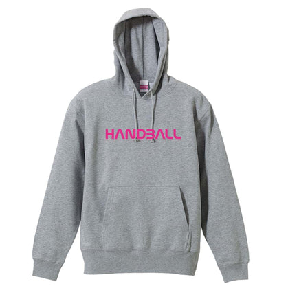 ハンドボール 宇宙テイストの HANDBALL 裏パイルプルオーバーパーカー