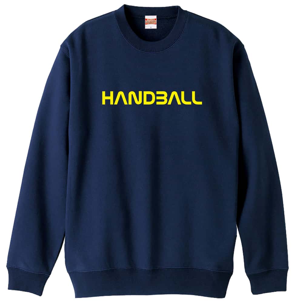 ハンドボール 宇宙テイストの HANDBALL 裏パイルスウェットトレーナー
