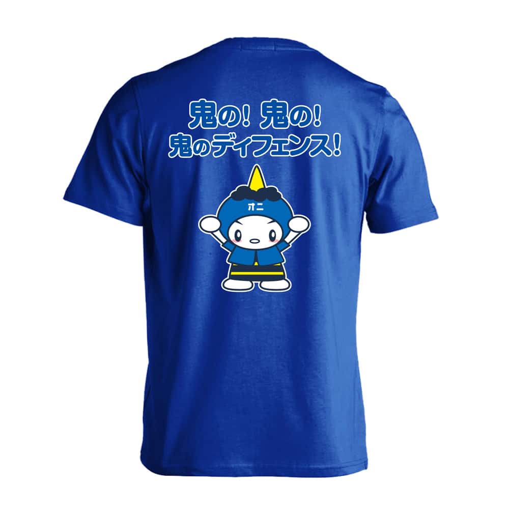 ハンドボール 鬼の！ 鬼の！ 鬼のディフェンス！ 吸水速乾ドライTシャツ