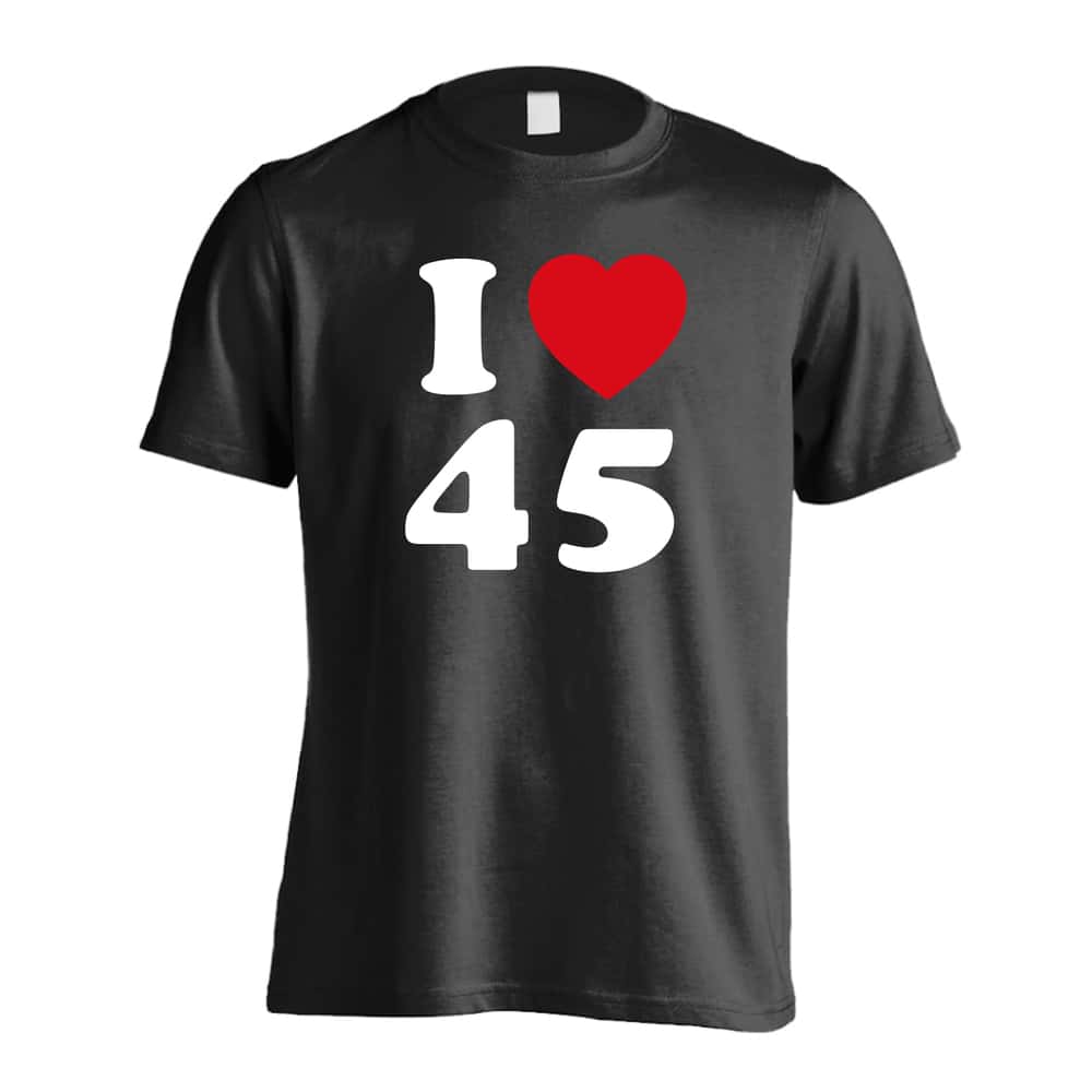 ハンドボール I LOVE 45 吸水速乾ドライTシャツ