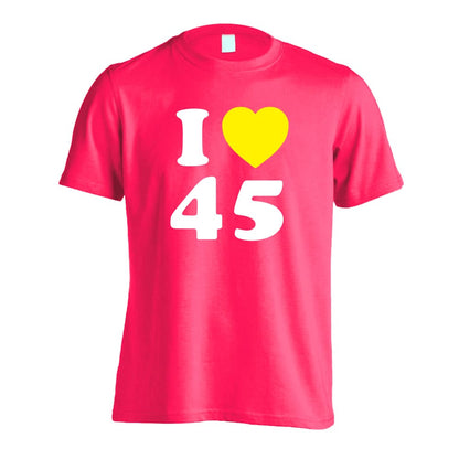 ハンドボール I LOVE 45 吸水速乾ドライTシャツ