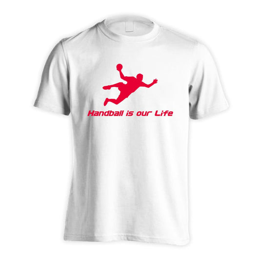 ハンドボール Handball is our Life シュート 吸水速乾ドライTシャツ