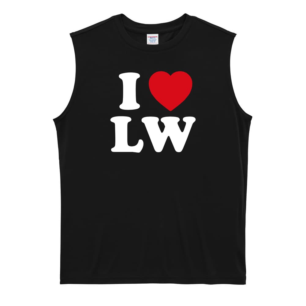ハンドボール I LOVE LW リサイクルポリエステル ノースリーブシャツ