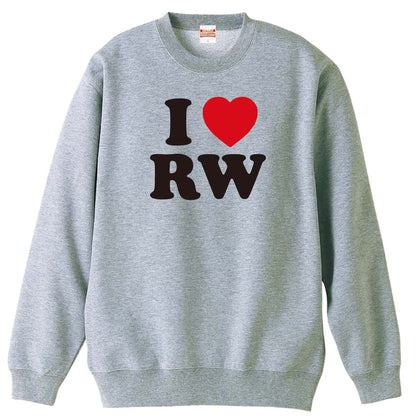 ハンドボール I LOVE RW 裏パイルスウェットトレーナー