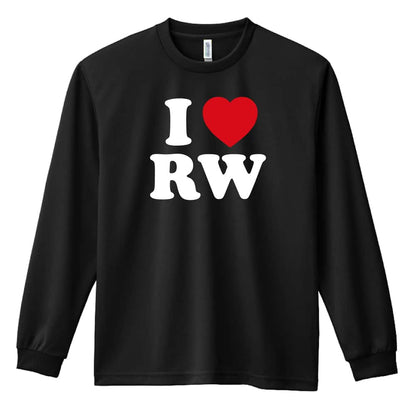 ハンドボール I LOVE RW 吸水速乾ドライロングTシャツ