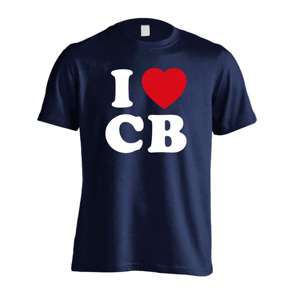 サッカー I LOVE CB 吸水速乾ドライTシャツ