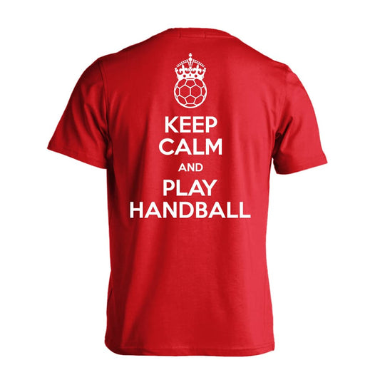 ハンドボール KEEP CALM AND PLAY HANDBALL 吸水速乾ドライTシャツ