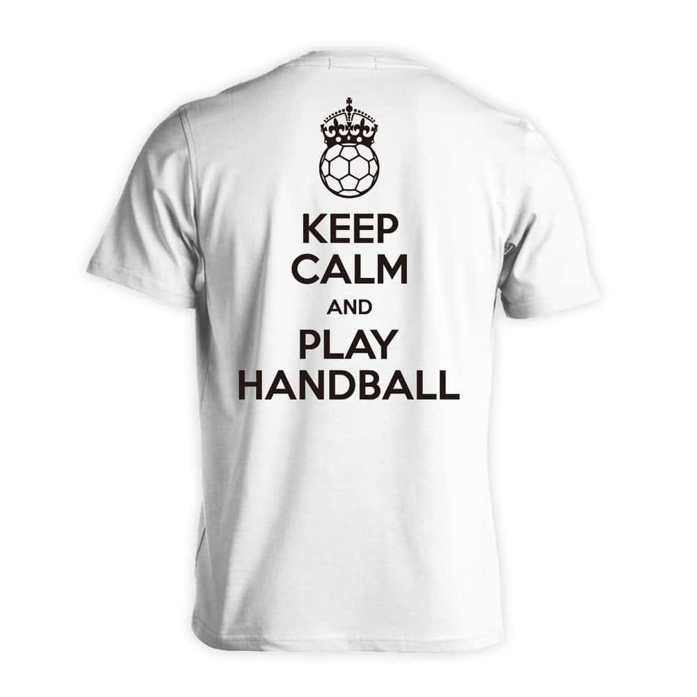 ハンドボール KEEP CALM AND PLAY HANDBALL 吸水速乾ドライTシャツ