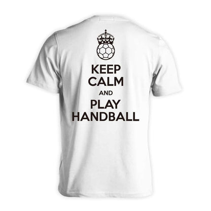 ハンドボール KEEP CALM AND PLAY HANDBALL 吸水速乾ドライTシャツ