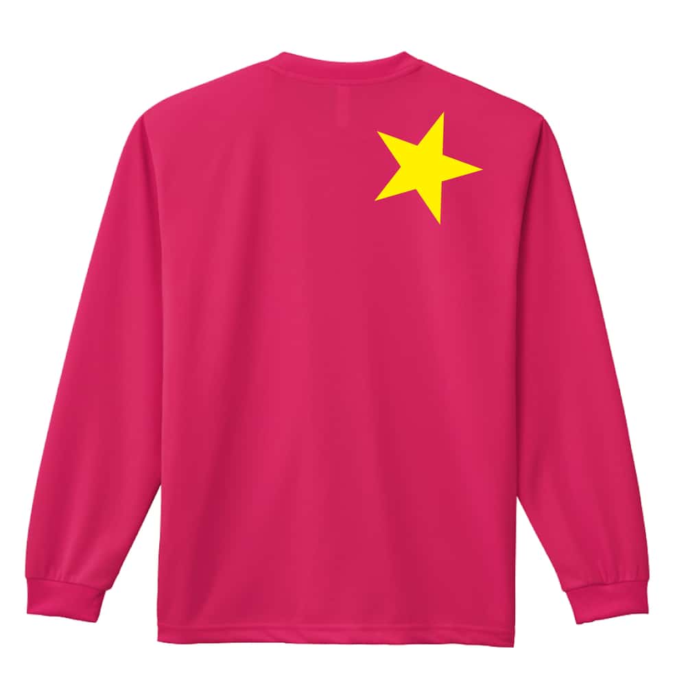 バスケットボール シンプルワンスター 吸水速乾ドライロングTシャツ