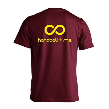 ハンドボール ハンドボール + 私 = 無限大 吸水速乾ドライTシャツ