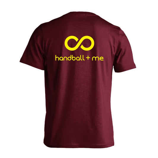 ハンドボール ハンドボール + 私 = 無限大 吸水速乾ドライTシャツ
