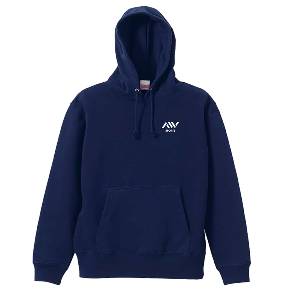 ハンドボール 送球戯画 はんどぼぉる 裏パイルプルオーバーパーカー 前面デザイン