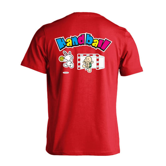 ハンドボール ウサギとカメのハンドボール 吸水速乾ドライTシャツ