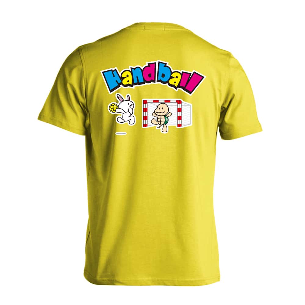 ハンドボール ウサギとカメのハンドボール 吸水速乾ドライTシャツ