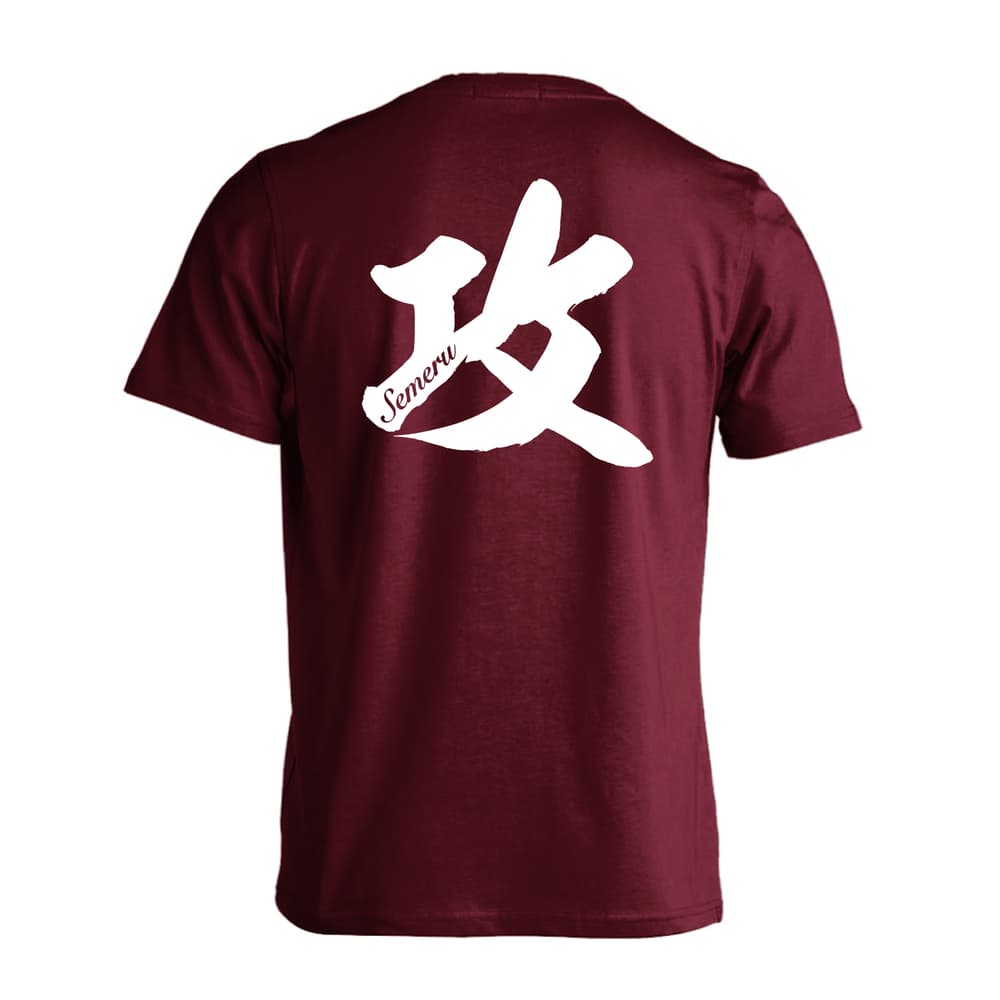 攻 一文字書道デザイン 吸水速乾ドライTシャツ
