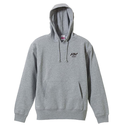 ハンドボール ハンドボールラバーズ 7 裏パイルプルオーバーパーカー 前面デザイン