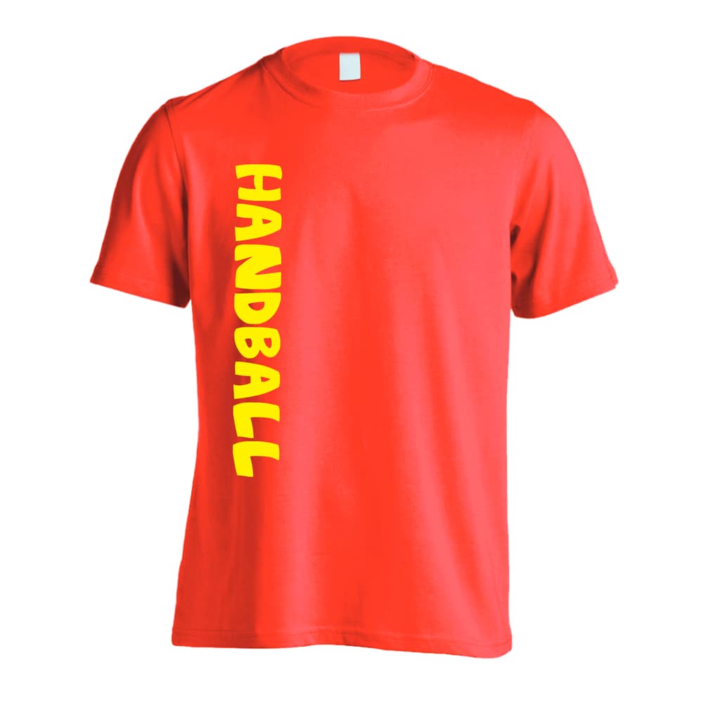ハンドボール かわいい書体の HANDBALL 吸水速乾ドライTシャツ