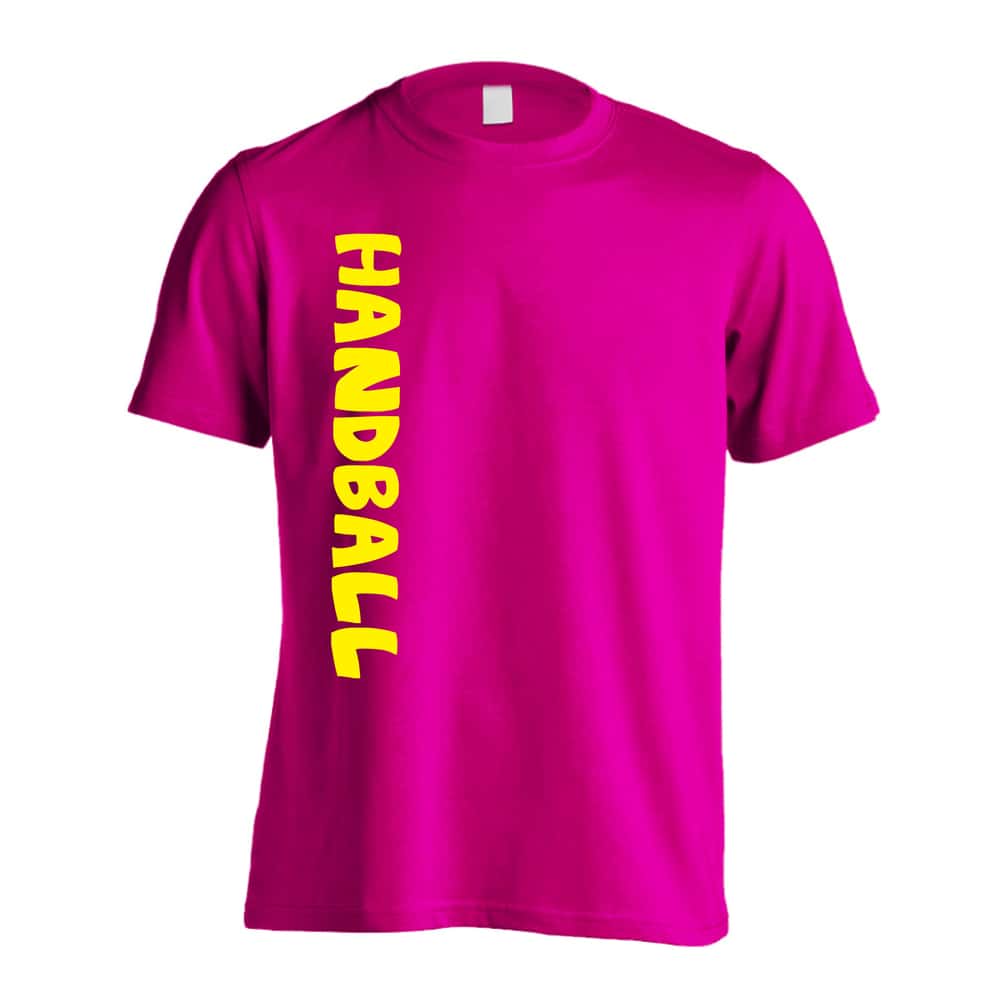 ハンドボール かわいい書体の HANDBALL 吸水速乾ドライTシャツ