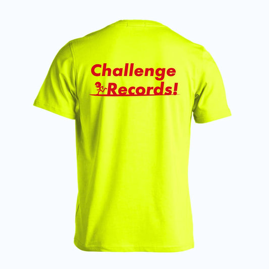 陸上競技 Challenge Records! 吸水速乾ドライTシャツ