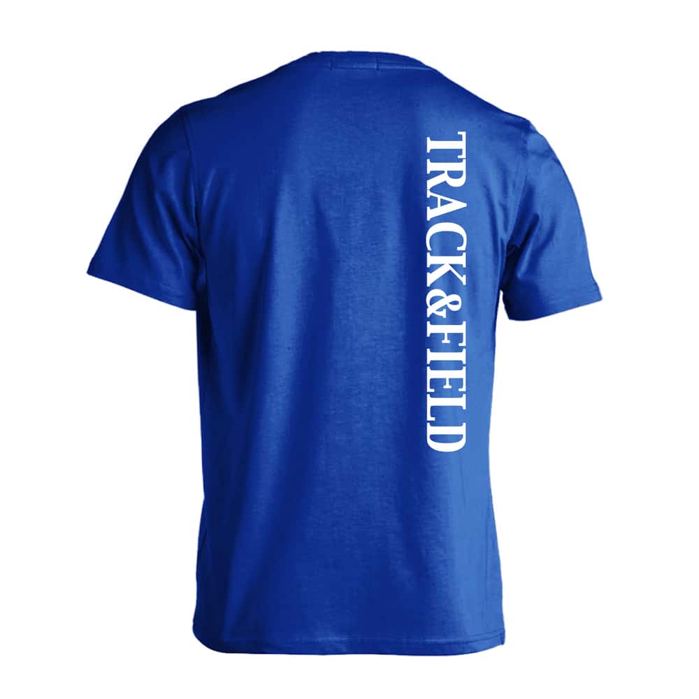 陸上競技 TRACK & FIELD シンプルデザイン 吸水速乾ドライTシャツ