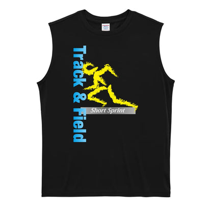 陸上競技 T&F Short Sprint 短距離 リサイクルポリエステル ノースリーブシャツ