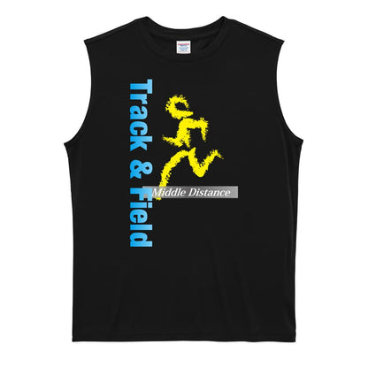 陸上競技 T&F Middle Distance 中距離 リサイクルポリエステル ノースリーブシャツ
