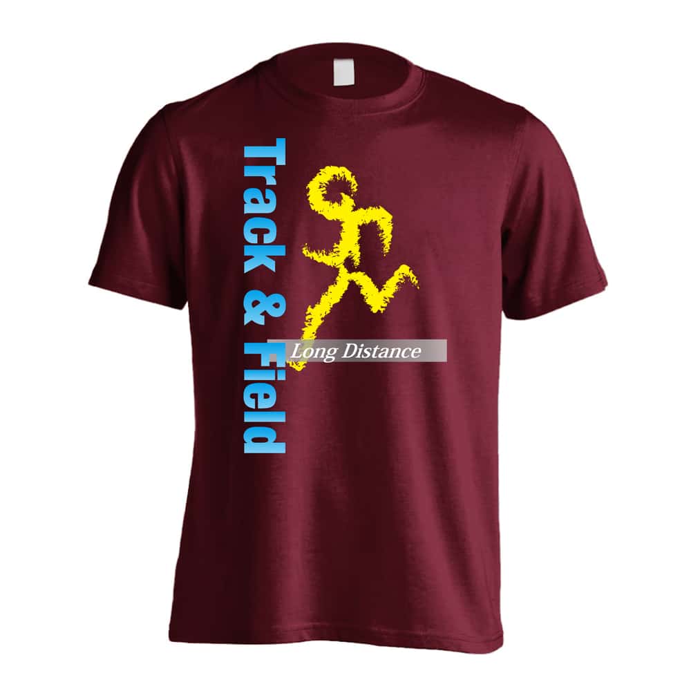 陸上競技 T&F Long Distance 長距離 吸水速乾ドライTシャツ