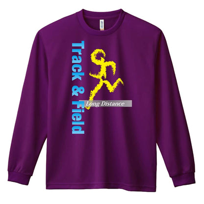 陸上競技 T&F Long Distance 長距離 吸水速乾ドライロングTシャツ