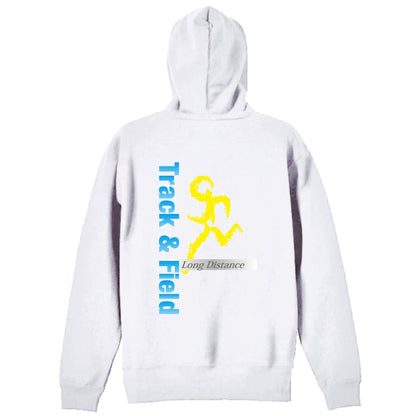 陸上競技 T&F Long Distance 長距離 裏パイルジップパーカー