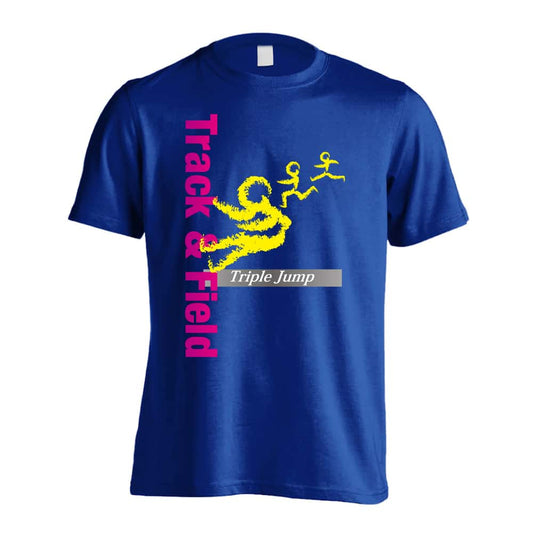 陸上競技 T&F Triple Jump 三段跳 吸水速乾ドライTシャツ
