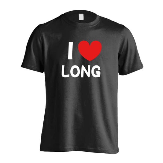 陸上競技 I LOVE LONG 長距離 吸水速乾ドライTシャツ