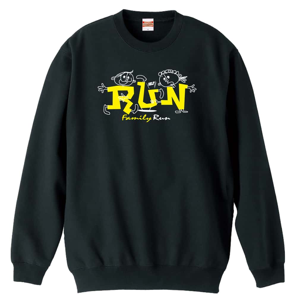 陸上競技 RUN Family Run 裏パイルスウェットトレーナー
