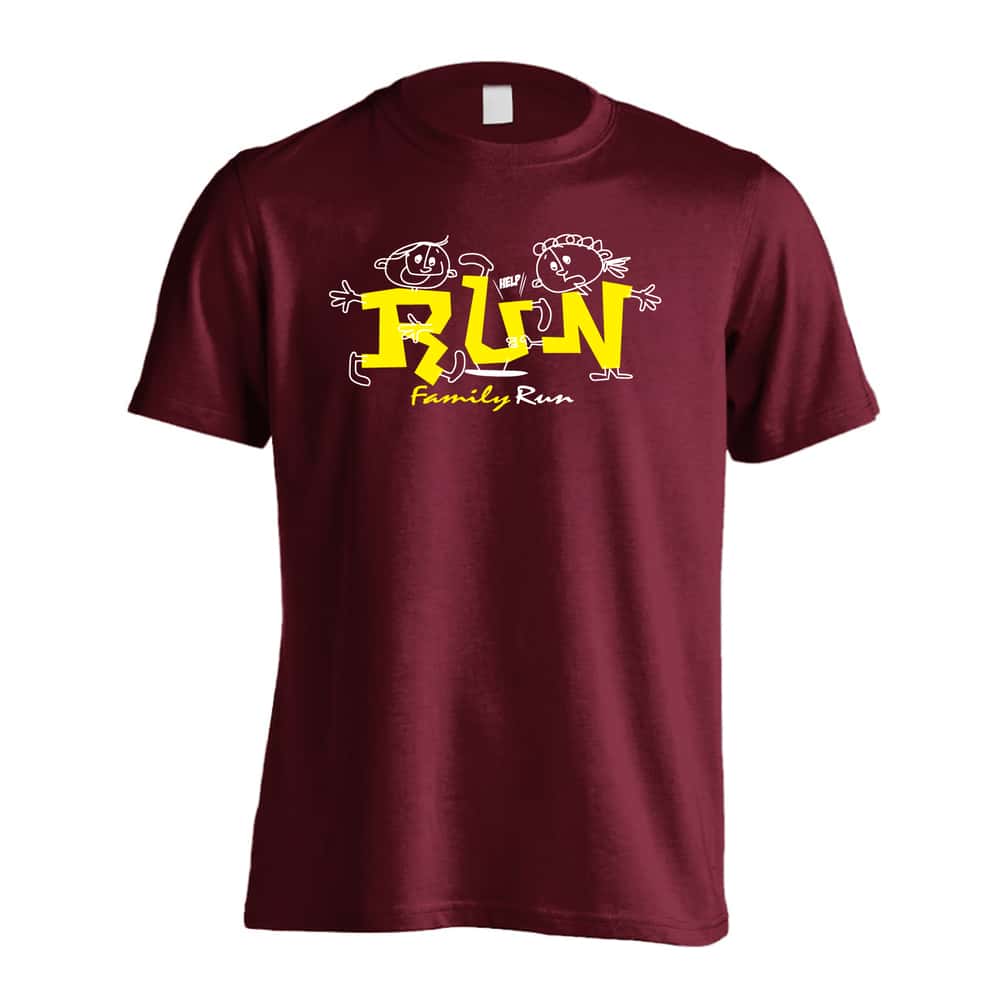陸上競技 RUN Family Run 吸水速乾ドライTシャツ
