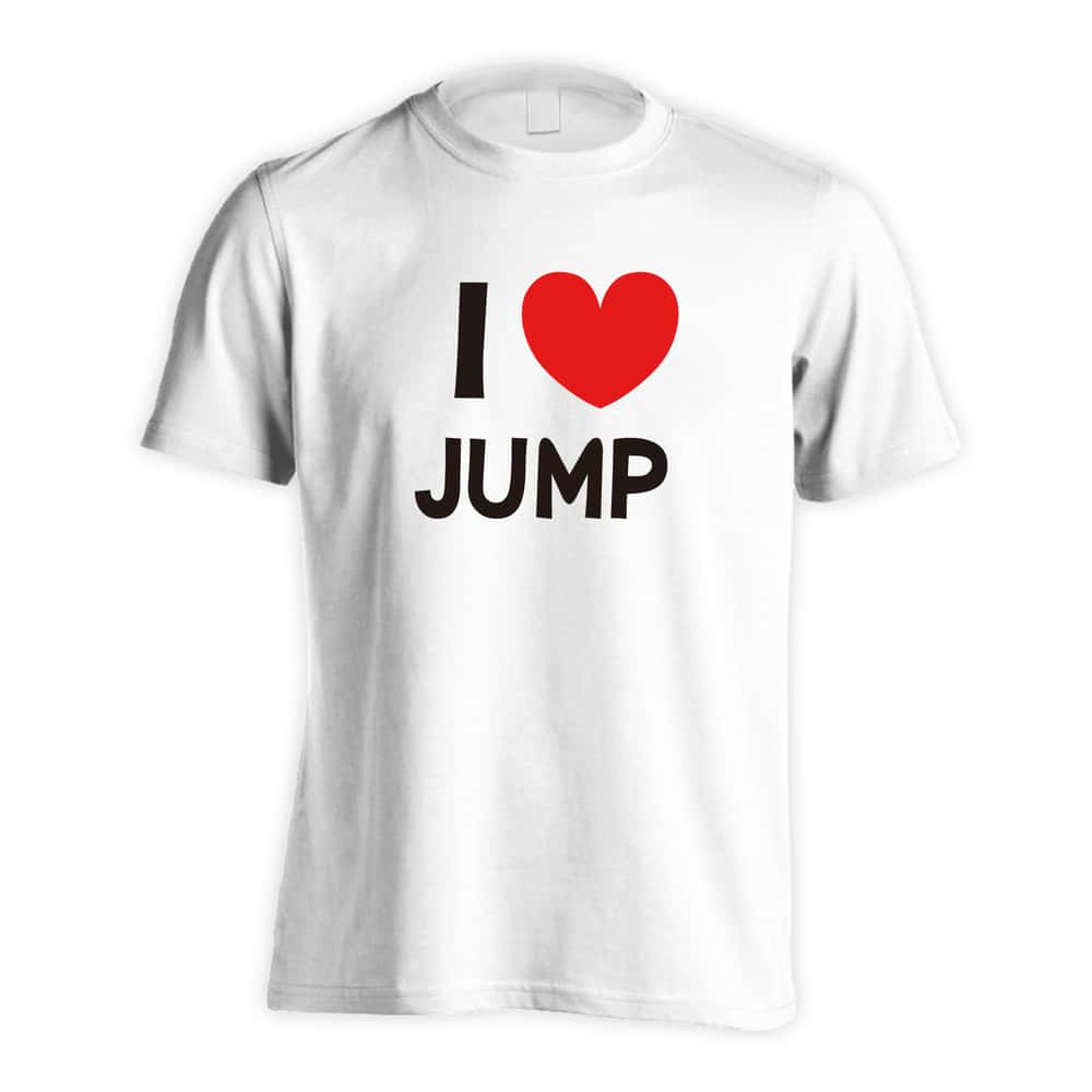 陸上競技 I LOVE JUMP 走幅跳 三段跳 走高跳 吸水速乾ドライTシャツ