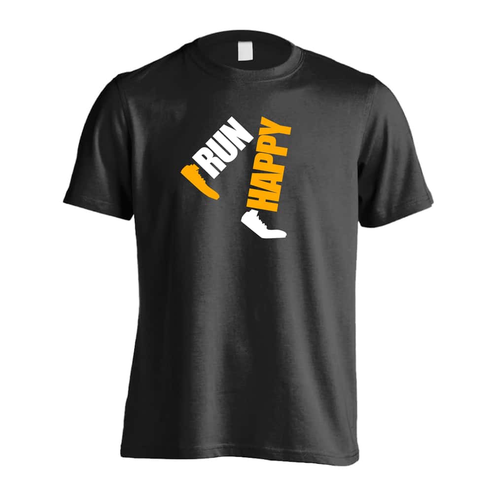 陸上競技 RUN HAPPY 吸水速乾ドライTシャツ