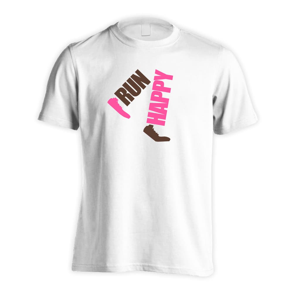 陸上競技 RUN HAPPY 吸水速乾ドライTシャツ