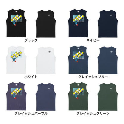 陸上競技 HAMMAR THROW ROBO ハンマー投 リサイクルポリエステル ノースリーブシャツ カラーバリエーション一覧
