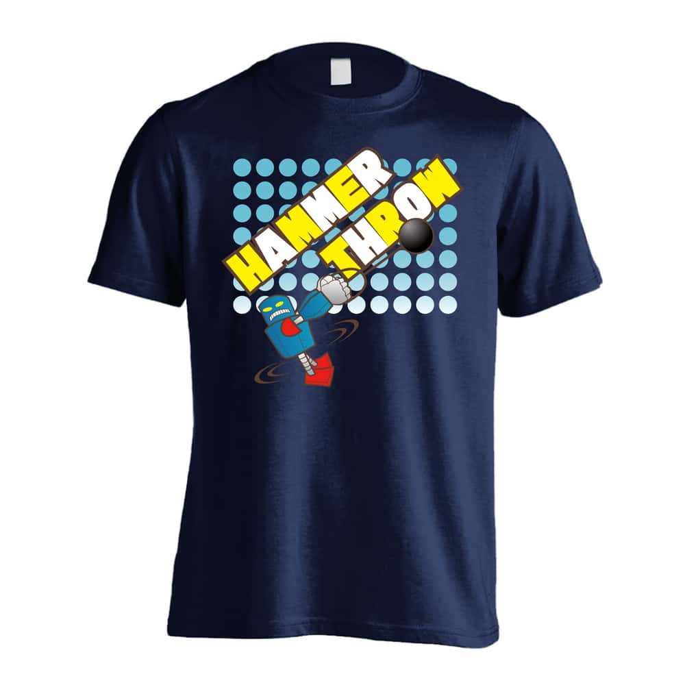 陸上競技 HAMMAR THROW ROBO ハンマー投 吸水速乾ドライTシャツ