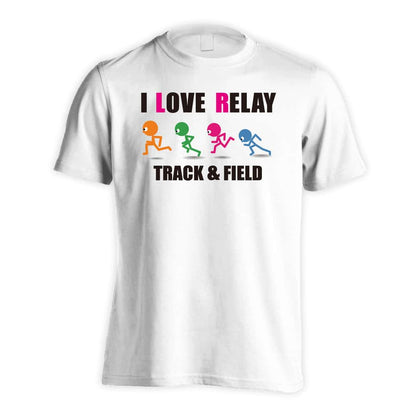 陸上競技 I LOVE RELAY リレー 吸水速乾ドライTシャツ