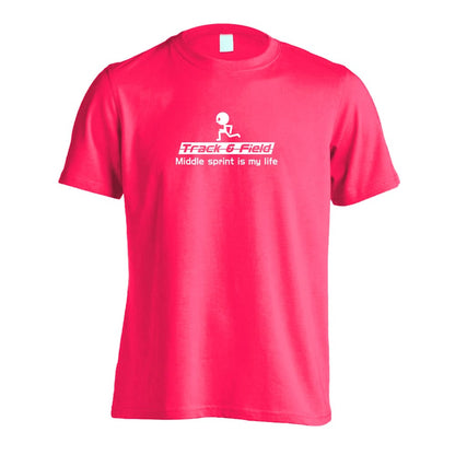 陸上競技 中距離 is my life 吸水速乾ドライTシャツ