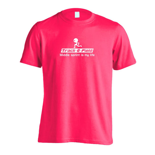 陸上競技 中距離 is my life 吸水速乾ドライTシャツ