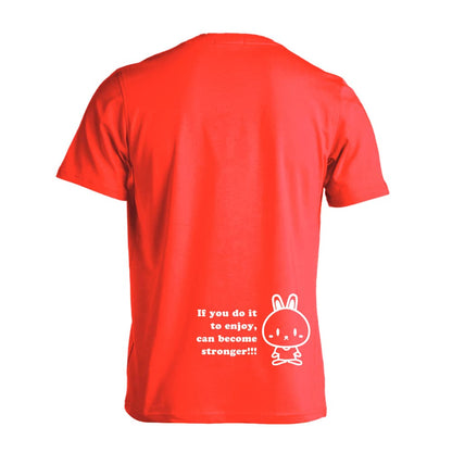 楽しんでやれば、強くなれるさ 吸水速乾ドライTシャツ
