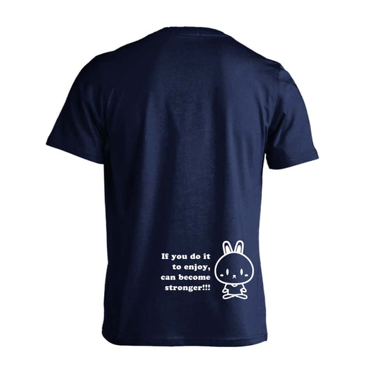 楽しんでやれば、強くなれるさ 吸水速乾ドライTシャツ