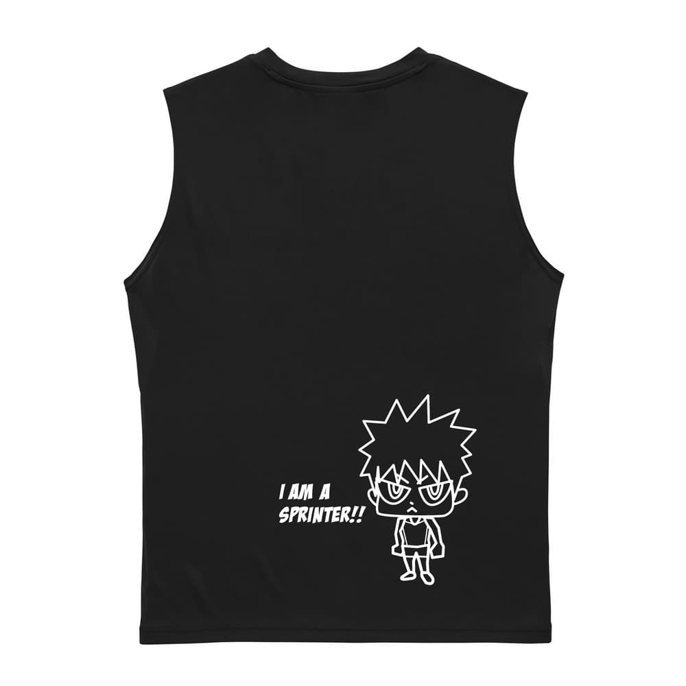 陸上競技 I AM A SPRINTER! AW ハヤト リサイクルポリエステル ノースリーブシャツ